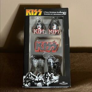 KISS Christmas tree ornaments 2011 NIB